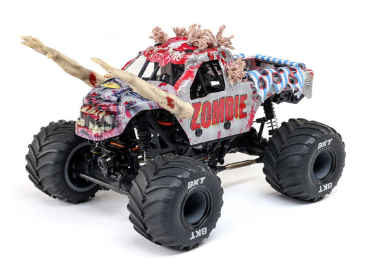 PRE-ORDER 14/08 1/18 Mini LMT Zombie 2S 4X4 RTR Brushed Monster Truck With Battery & Charger