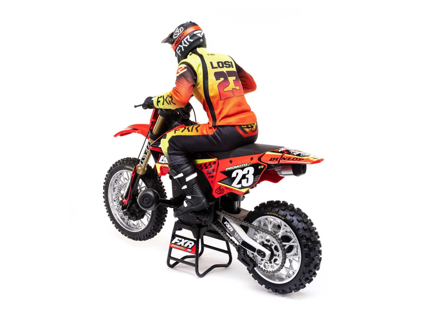 1/4 Promoto-MX Motorcycle RTR FXR Red