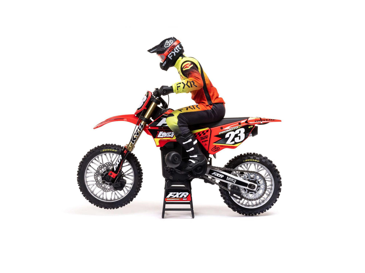 1/4 Promoto-MX Motorcycle RTR FXR Red