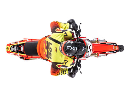 1/4 Promoto-MX Motorcycle RTR FXR Red