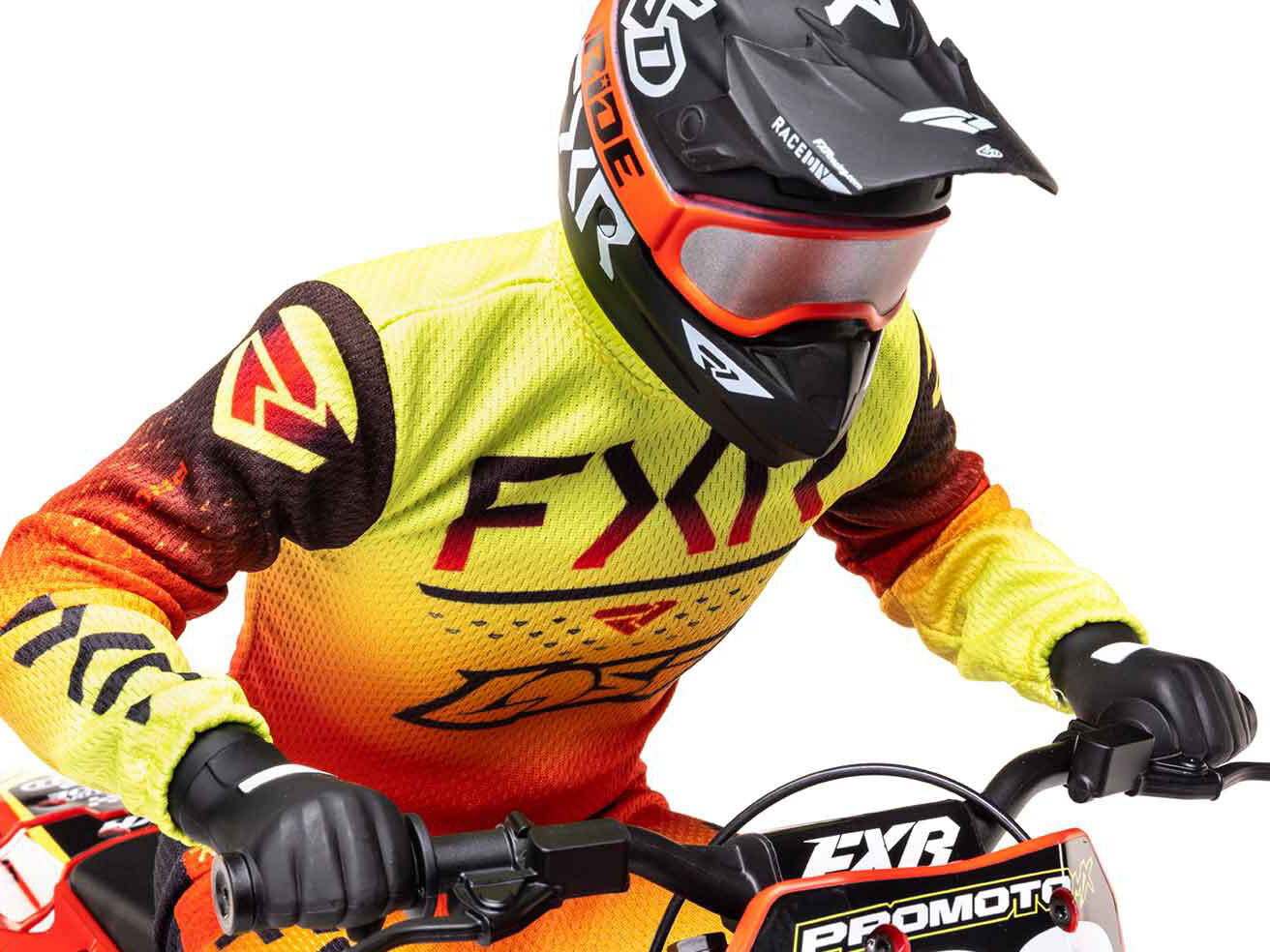 1/4 Promoto-MX Motorcycle RTR FXR Red