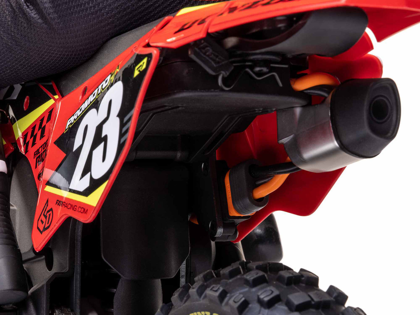 1/4 Promoto-MX Motorcycle RTR FXR Red