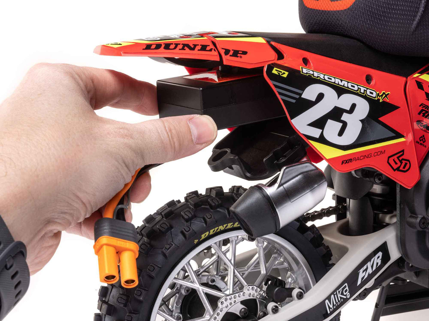 1/4 Promoto-MX Motorcycle RTR FXR Red