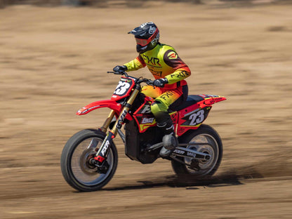 1/4 Promoto-MX Motorcycle RTR FXR Red