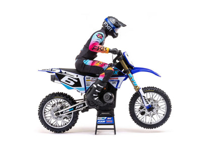 1/4 Promoto-MX Motorcycle RTR Club MX Blue
