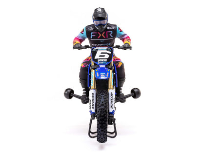 1/4 Promoto-MX Motorcycle RTR Club MX Blue