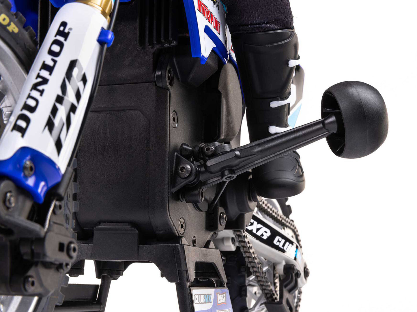 1/4 Promoto-MX Motorcycle RTR Club MX Blue