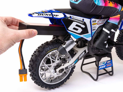 1/4 Promoto-MX Motorcycle RTR Club MX Blue