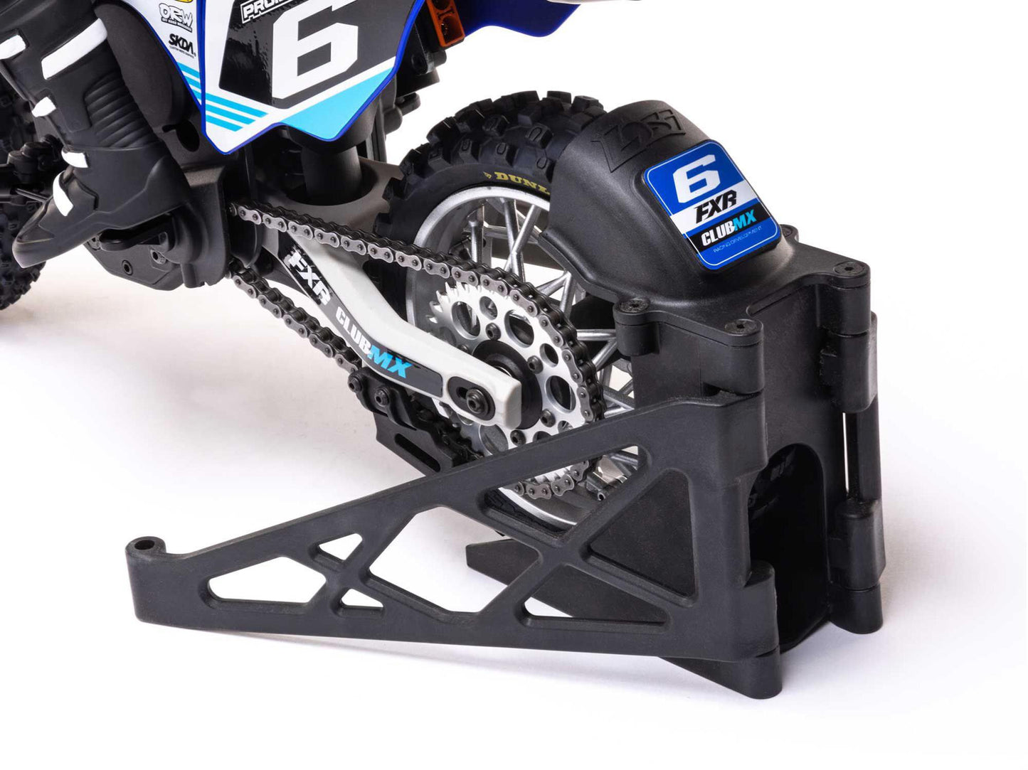 1/4 Promoto-MX Motorcycle RTR Club MX Blue