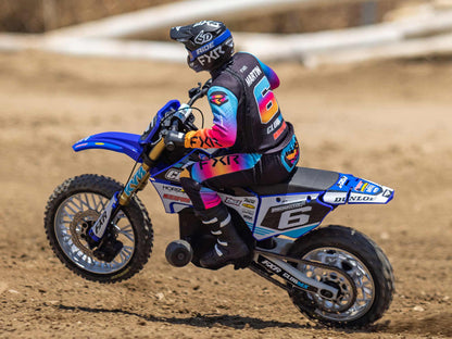 1/4 Promoto-MX Motorcycle RTR Club MX Blue