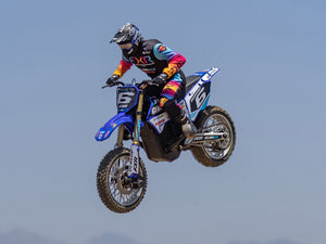 1/4 Promoto-MX Motorcycle RTR Club MX Blue