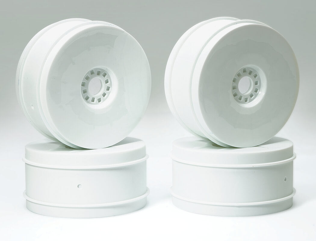 CENTRO 1/8 DISHED BUGGY WHEELS SET OF 4 - WHITE