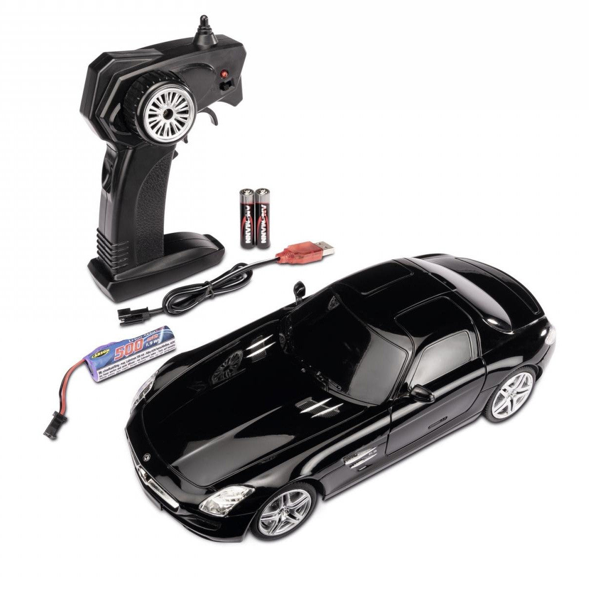 1:24 Mercedes-Benz SLS AMG 2.4GHz 100% RTR Black