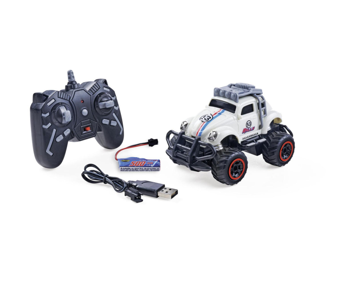 1:32 Volkswagen Beetle Rally 2.4GHz RTR White