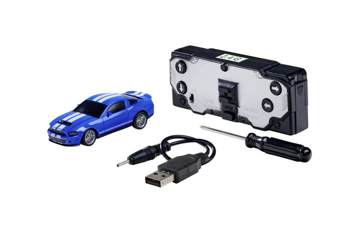 1:60 Nano Racer Ford Mustang Shelby GT500 Blue