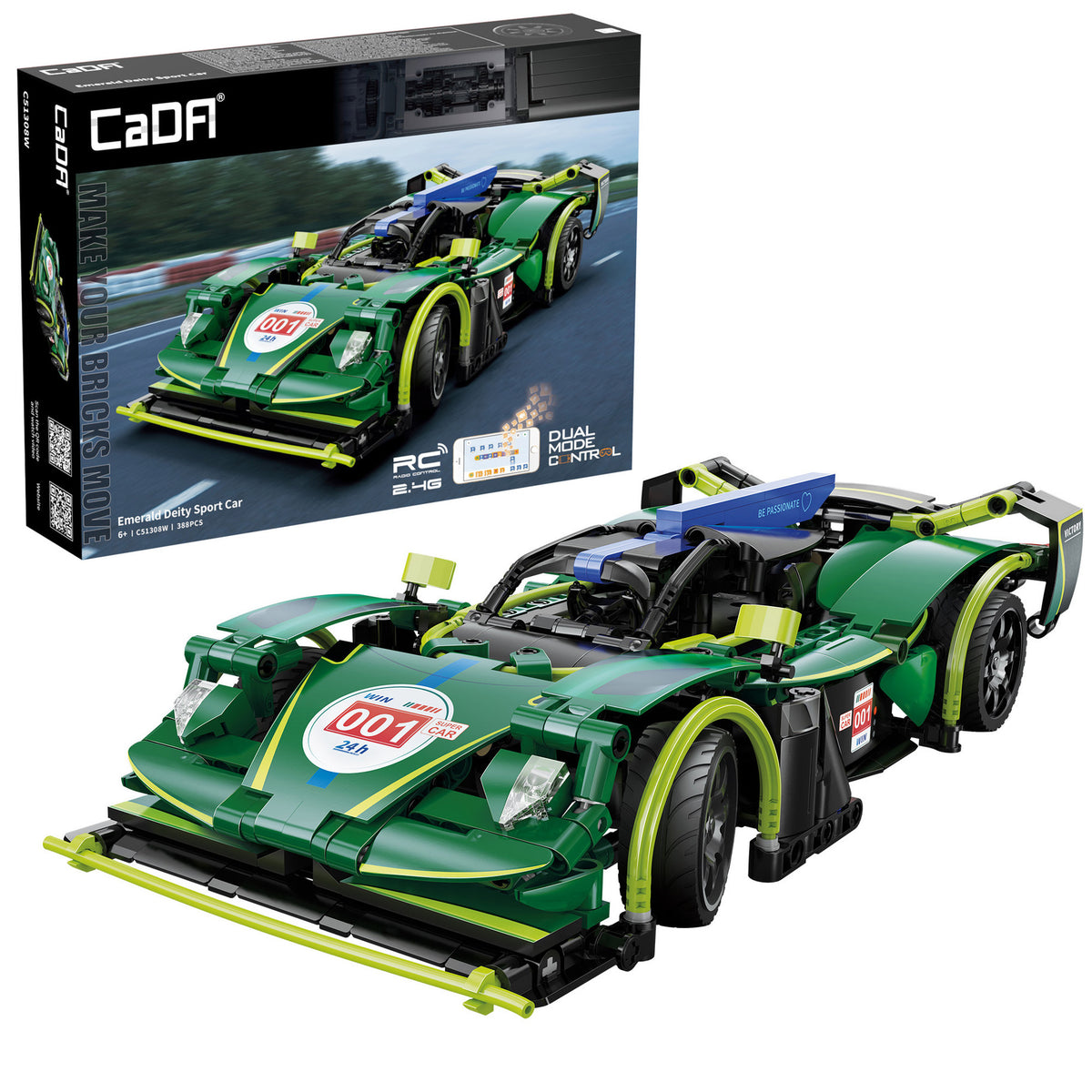 Emerald Deity Sports Car - 388 pcs