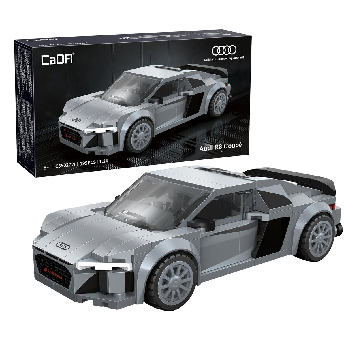1:24 Audi R8 Coupé - 199 pcs