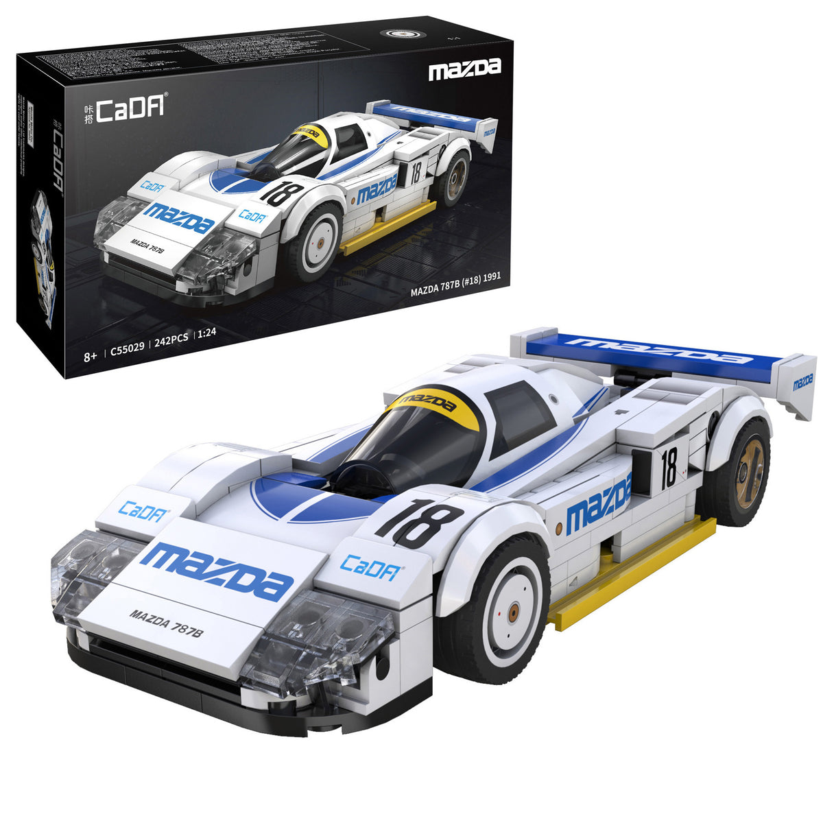 1:24 Mazda 787B - 242 pcs
