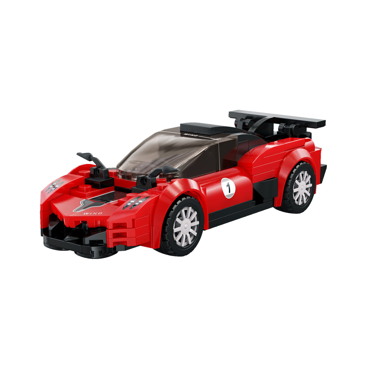 Crimson Wing Racing Car - 158 pcs