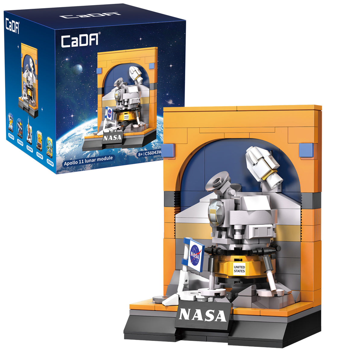 Apollo 11 Lunar Module - 206 pcs