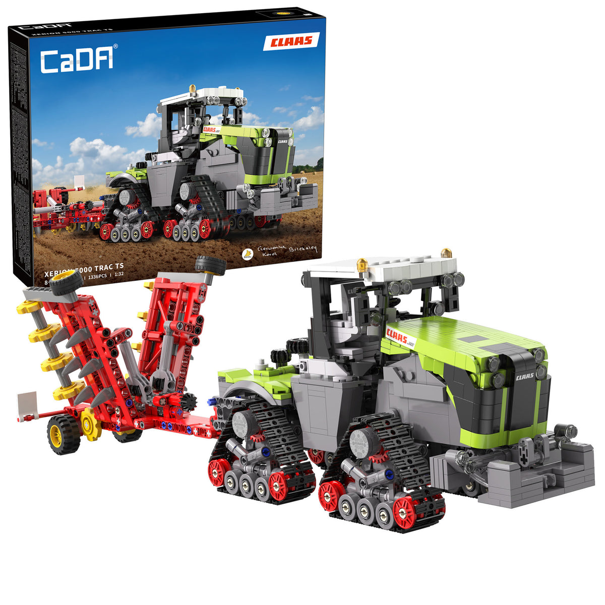 CLAAS XERION 5000 TRAC TS Tractor - 1336 pcs