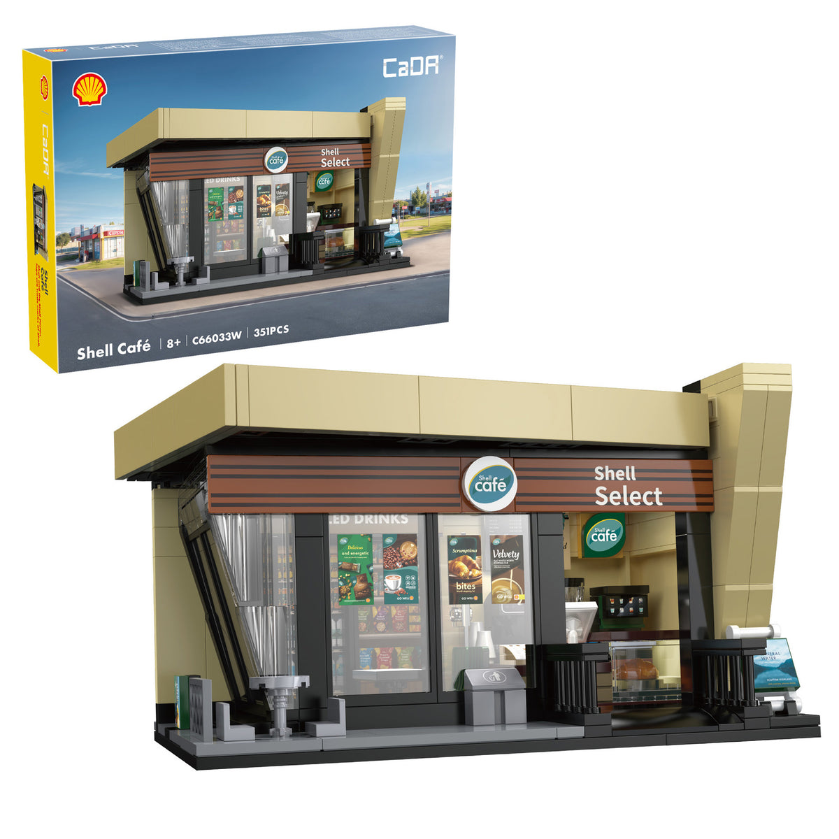 Shell Select Coffee Shop Café - 351 pcs