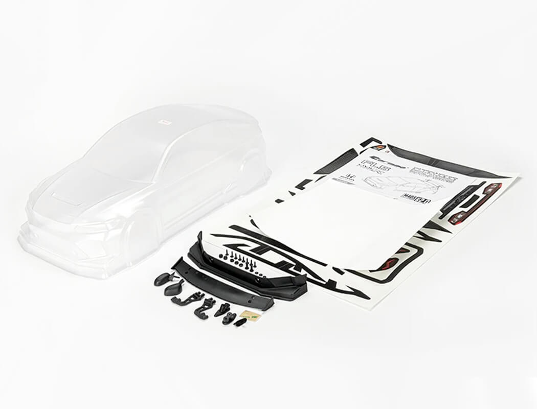 CARISMA M40S 2.0 HONDA CIVIC TYPE R FL5 CLEAR BODYSHELL SET