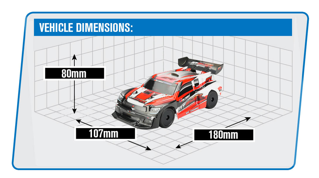 CARISMA GT24R 1/24TH 4WD MICRO RALLY RTR