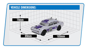 CARISMA GT24 RS 4WD 1/24 MICRO RALLY RTR