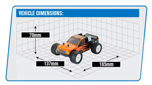 CARISMA GT24ST 1/24 2WD RTR STADIUM TRUCK