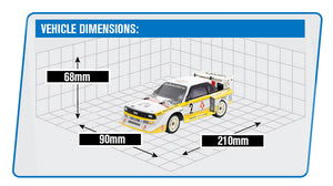 CARISMA GT24 2.0 AUDI SPORT QUATTRO S1 1985 1/24 MICRO RTR