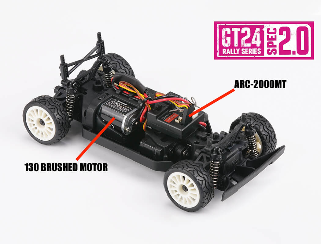 CARISMA GT24 2.0 TOYOTA CELICA GT-4 BRUSHED EDITION 1/24 RTR