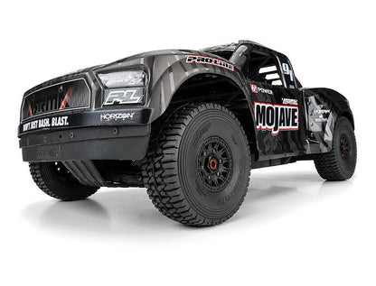 1/7 Mirage TT BELTED F/R  tyres MTD 17mm Blk Raid (2): Mojave