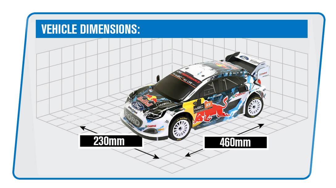 CEN RACING 2024 M-SPORT FORD PUMA RALLY1 1/8 RTR BRUSHLESS