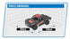CEN RACING REEPER SC 1/10 4WD RTR BRUSHLESS TRUCK - MATTE BLACK WITH RED AND BLUE DECALS