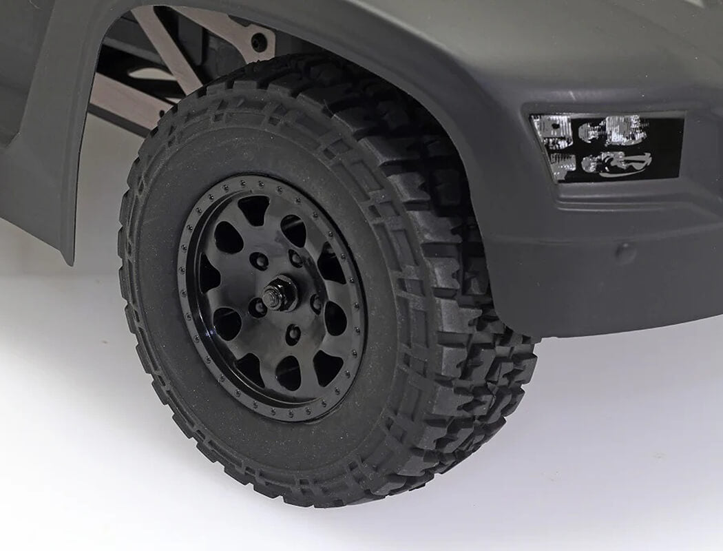 CEN RACING REEPER SC 1/10 4WD RTR BRUSHLESS TRUCK - MATTE BLACK WITH RED AND BLUE DECALS