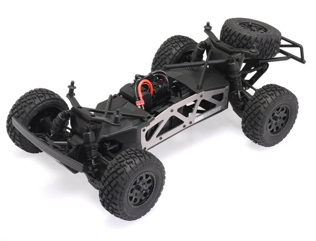 CEN RACING REEPER SC 1/10 4WD RTR BRUSHLESS TRUCK - MATTE BLACK WITH RED AND BLUE DECALS