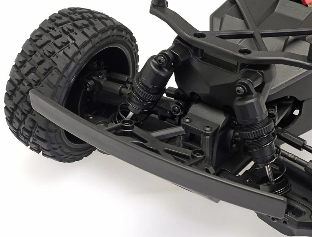 CEN RACING REEPER SC 1/10 4WD RTR BRUSHLESS TRUCK - MATTE BLACK WITH RED AND BLUE DECALS