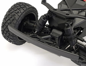CEN RACING REEPER SC 1/10 4WD RTR BRUSHLESS TRUCK - MATTE BLACK WITH RED AND BLUE DECALS