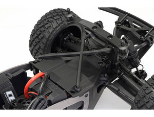 CEN RACING REEPER SC 1/10 4WD RTR BRUSHLESS TRUCK - MATTE BLACK WITH RED AND BLUE DECALS