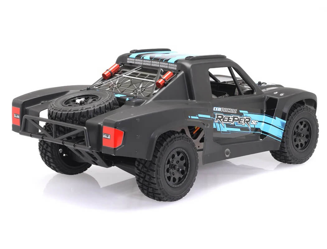 CEN RACING REEPER SC 1/10 4WD RTR BRUSHLESS TRUCK - MATTE BLACK WITH RED AND BLUE DECALS