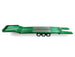 HUINA RC HAULAGE FLATBED TRAILER FOR CY1501 GREEN