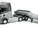 HUINA RC HAULAGE FLATBED TRAILER FOR CY1501S SILVER