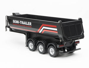 HUINA BLACK TRUCK TRAILER FOR 1501 SCANIA CABS