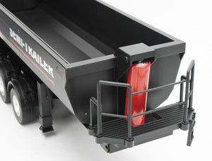 HUINA BLACK TRUCK TRAILER FOR 1501 SCANIA CABS