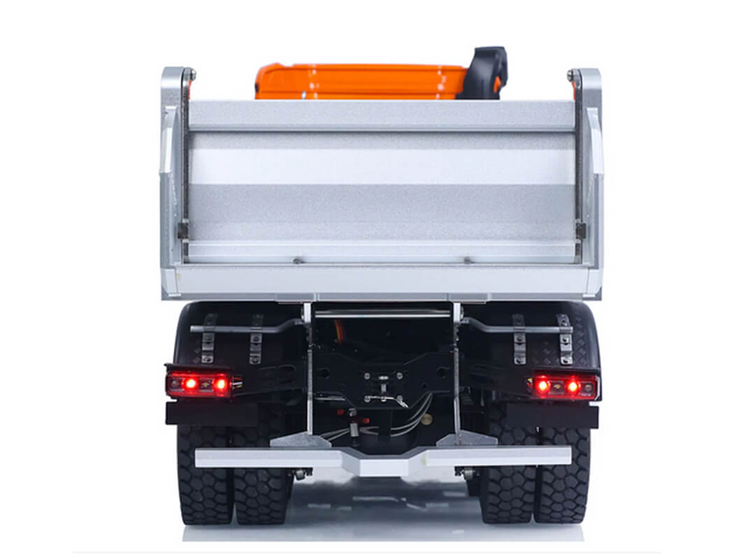 HUINA K5701 1/14 KABOLITE DUMP METAL 8X8 TRUCK 2-SPEED ORANGE