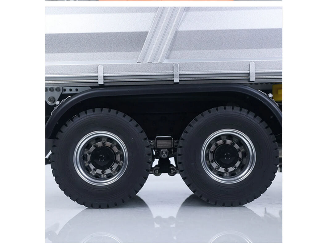 HUINA K5701 1/14 KABOLITE DUMP METAL 8X8 TRUCK 2-SPEED ORANGE
