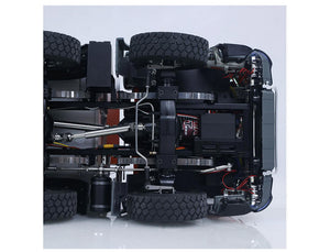 HUINA K5701 1/14 KABOLITE DUMP METAL 8X8 TRUCK 2-SPEED ORANGE