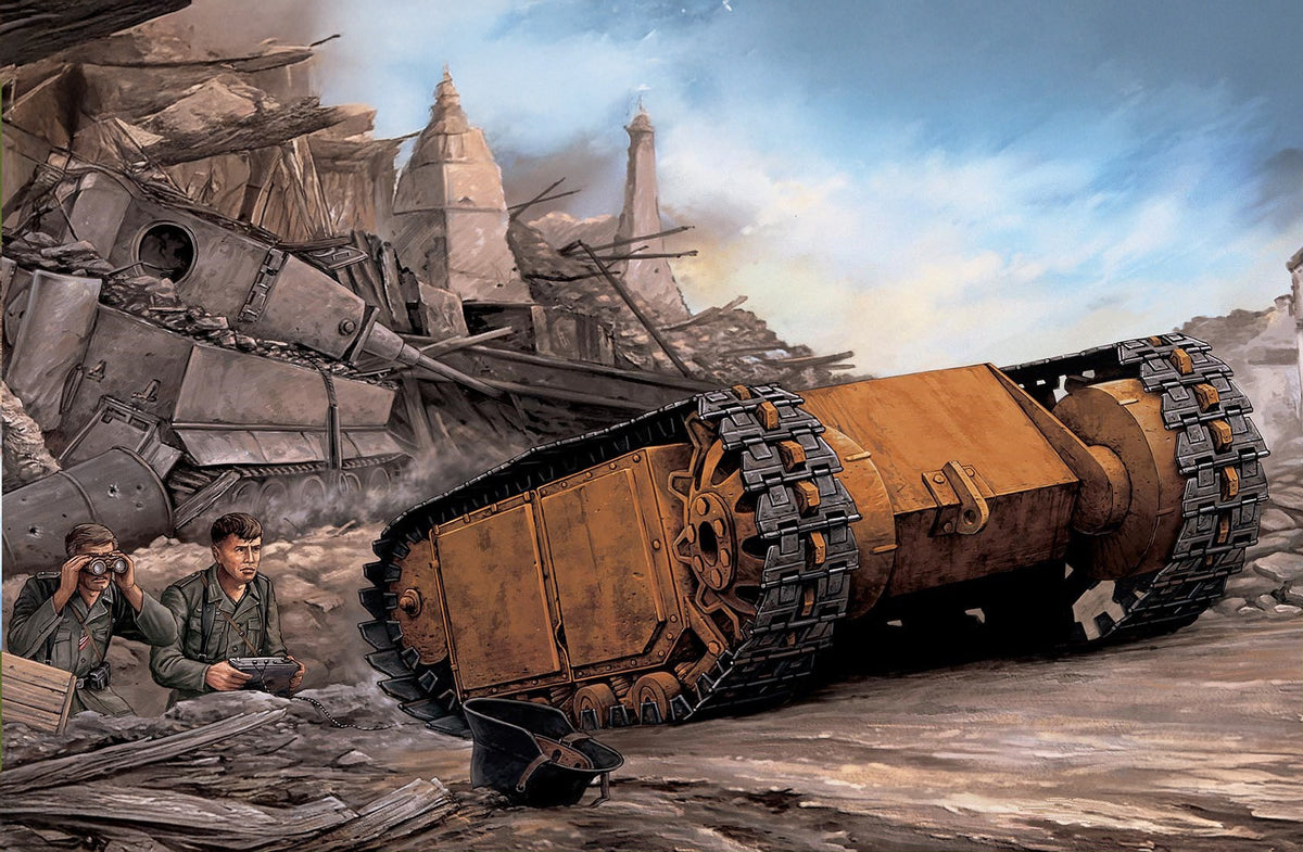 1/35 German Engineers with Goliath Demolition Vehicle