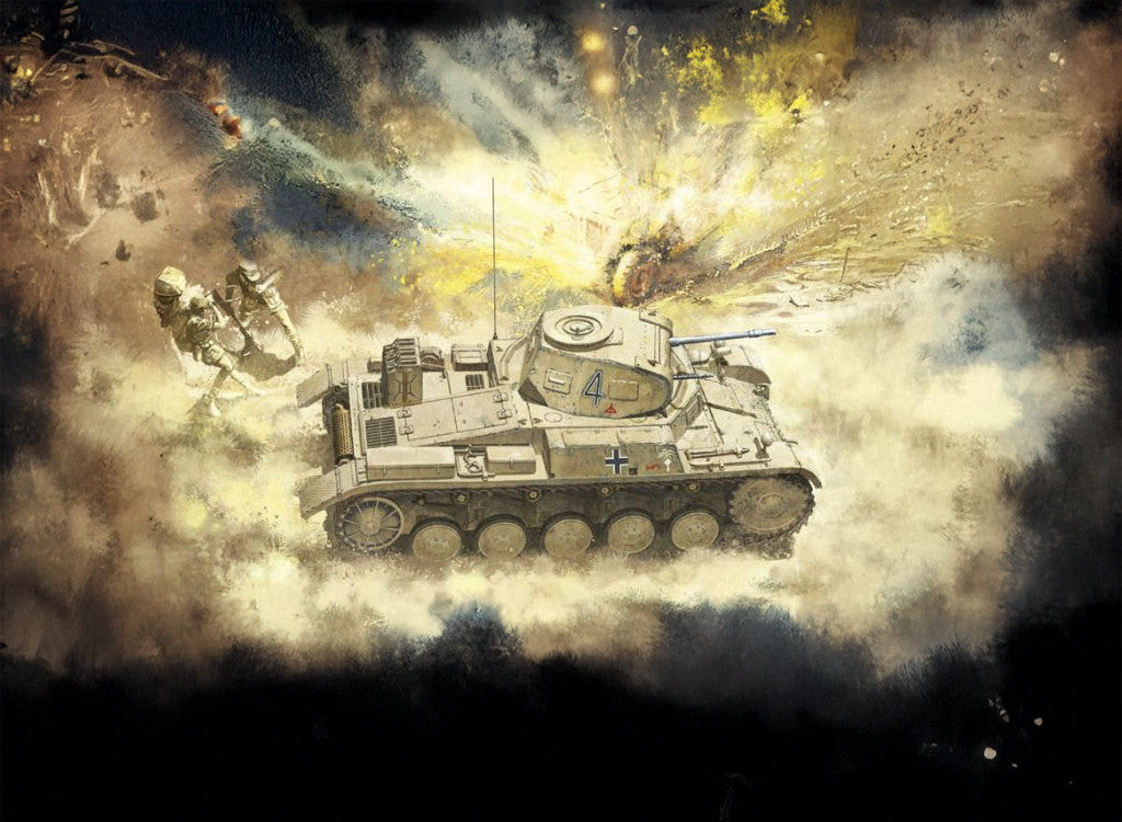 1/35 Pz.Kpfw.II Ausf.C with Interior 4 Figures & Accessories
